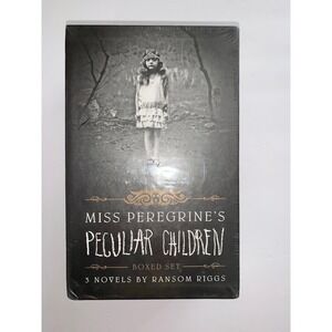 Miss Peregrines Peculiar Children Boxed Set 3 Novels by Ransom Riggs Hardcover